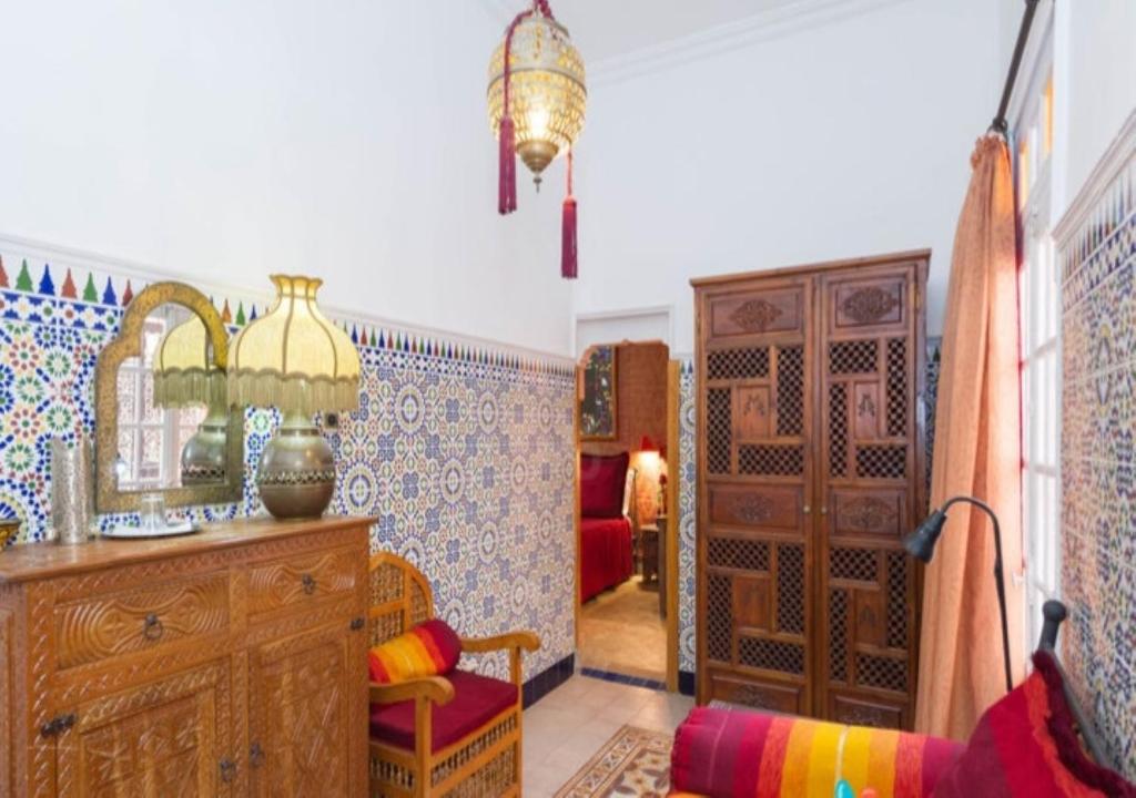 Сьюит (Люкс с террасой или верандой (для 2 взрослых)), Riad Maison Arabo-Andalouse