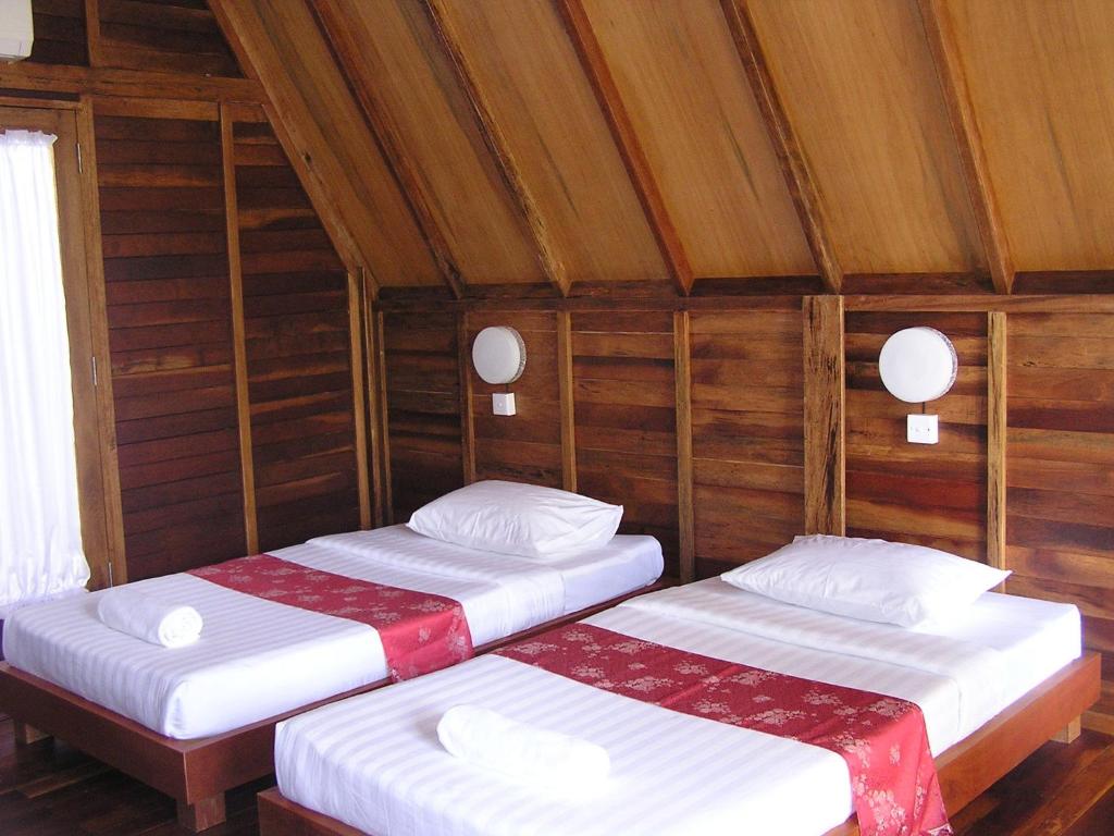 Двухместный (Двухместный номер с 2 отдельными кроватями) курортного отеля North Borneo Biostation Resort, Кота-Кинабалу