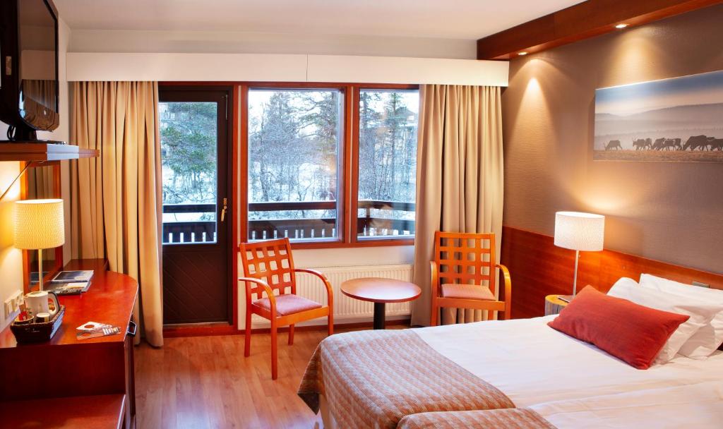 Двухместный (Стандартный двухместный номер с 2 отдельными кроватями) отеля Lapland Hotels Riekonlinna, Саариселькя
