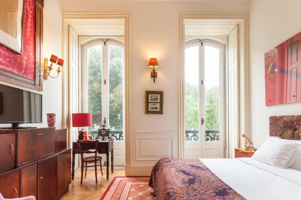 Двухместный (Улучшенный двухместный номер с 1 кроватью) хостела The Independente Hostel & Suites, Лиссабон