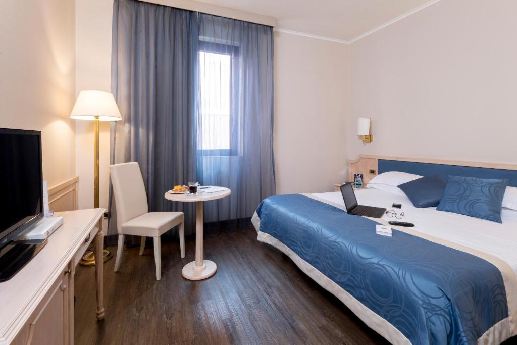 Двухместный (Двухместный номер бизнес-класса с 1 кроватью) отеля Hotel Salus Terme, Витербо