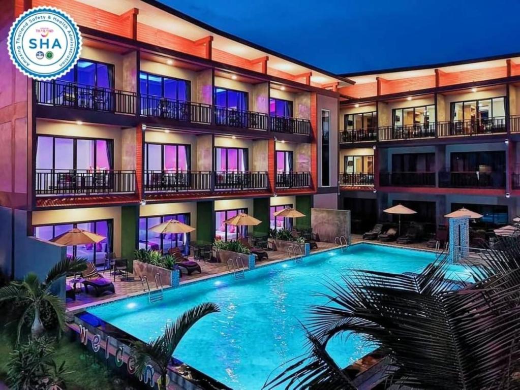 Двухместный (Двухместный номер Делюкс с 1 кроватью и доступом к бассейну) курортного отеля Coco Bella Resort, Пхи-Пхи