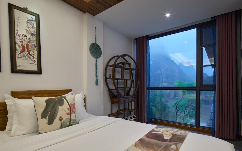 Семейный (Семейный люкс «270°» с видом на реку), Li River Resort