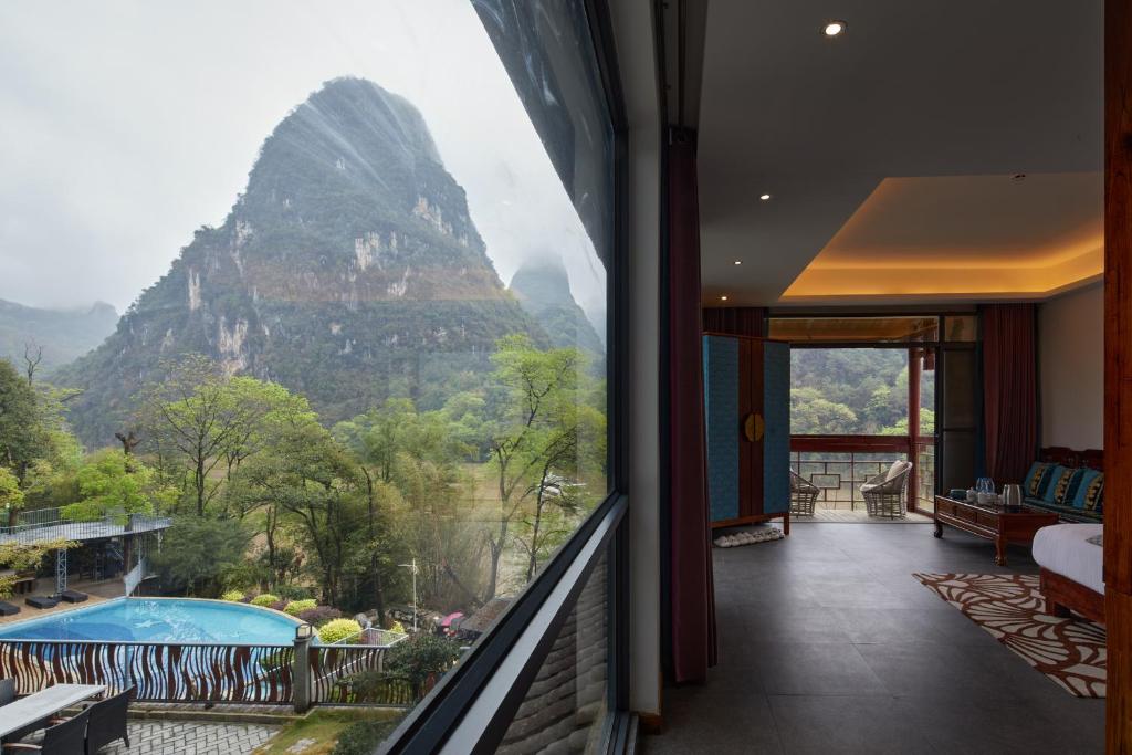 Семейный (Семейный люкс «270°» с видом на реку), Li River Resort