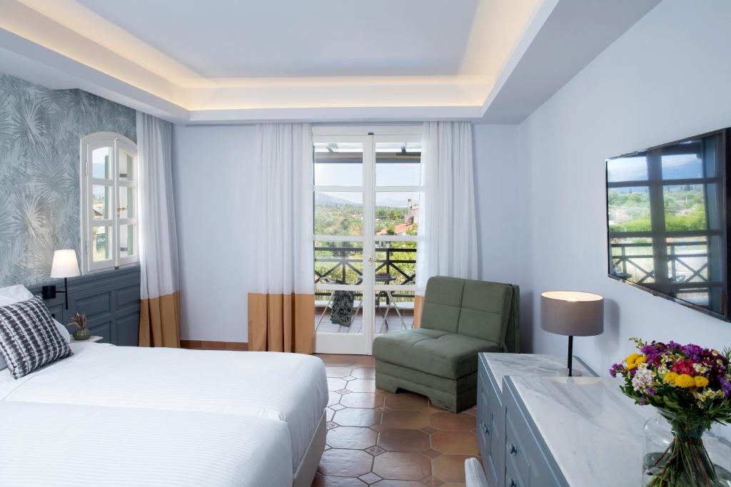 Номер (Бунгало с видом на море) отеля Eretria Hotel & Spa Resort, Эретрия