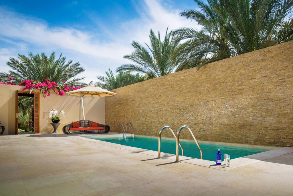 Вилла (Вилла с 1 спальней и собственным бассейном, вид на поле для игры в поло (для 3 взрослых)) курортного отеля Desert Palm Dubai, Дубай