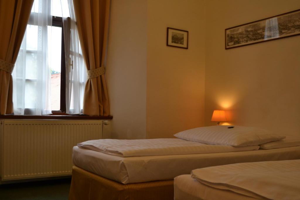Двухместный (Двухместный номер с 1 кроватью или 2 отдельными кроватями) отеля Adalbert, Прага
