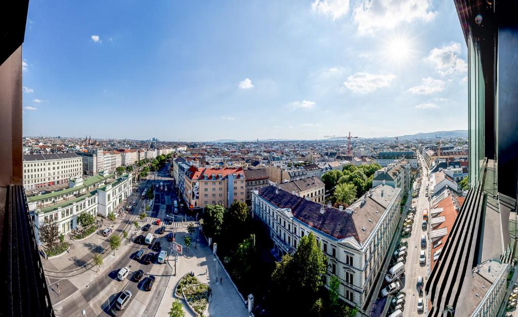 Апартаменты (Rooftop Apartment (Black View)), Skyflats Vienna