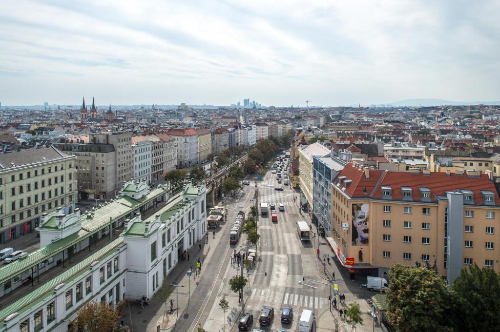 Апартаменты (Rooftop Apartment (Black View)), Skyflats Vienna