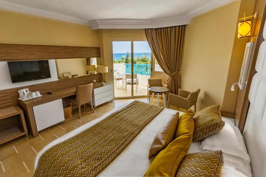 Двухместный (Двухместный номер с 1 кроватью, вид на море) отеля Bellevue Park Hotel, Порт Эль-Кантауи