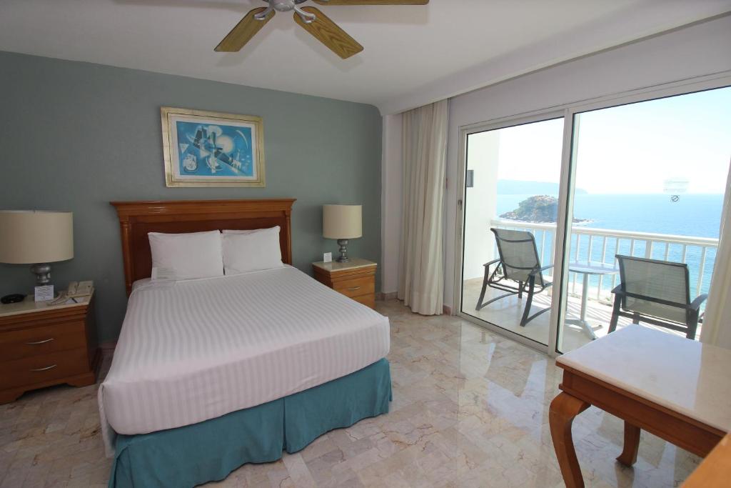 Двухместный (Супер предложение - Улучшенный номер с видом на океан) отеля Emporio Acapulco, Акапулько-де-Хуарес