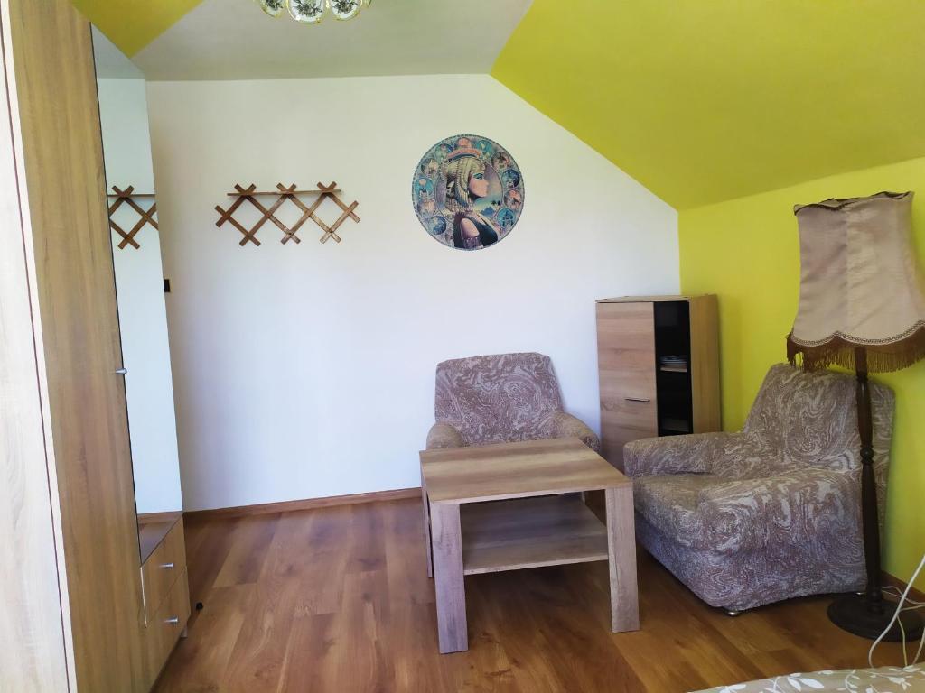 Двухместный (Двухместный номер с 1 кроватью и общей ванной комнатой) гостевого дома Penzion Renata, Тршебонь