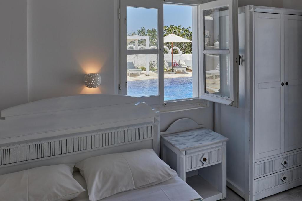 Двухместный (Стандартный двухместный номер с 1 кроватью) отеля Santorini View, Акротирион