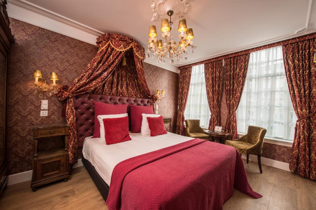 Двухместный (Стандартный двухместный номер с 1 кроватью или 2 отдельными кроватями) отеля Huys van Leyden, Лейден