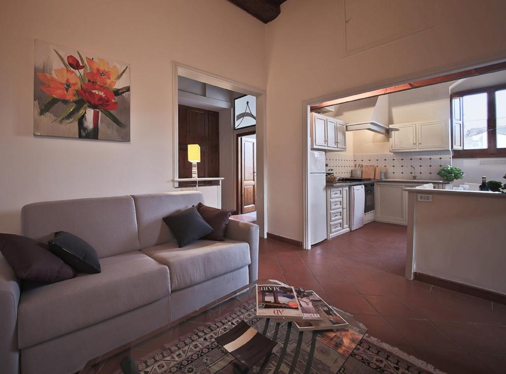 Апартаменты (Апартаменты с 2 спальнями: Via dello Sprone 3), Apartments Florence- Palazzo Pitti