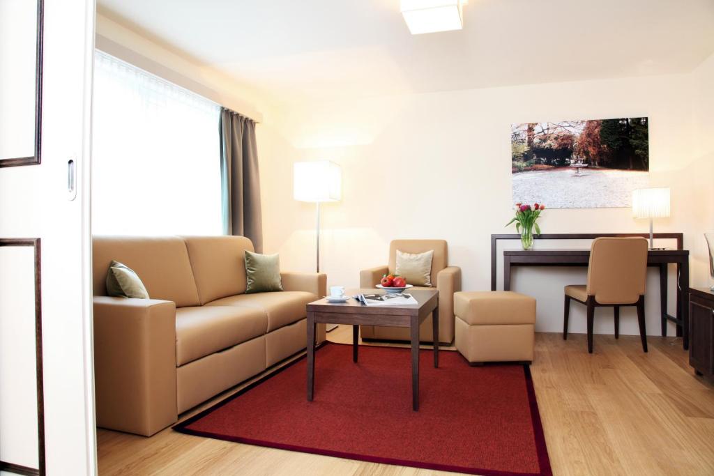 Апартаменты (Просторные апартаменты с 1 спальней) апарт-отеля City Stay – Seefeld House, Цюрих