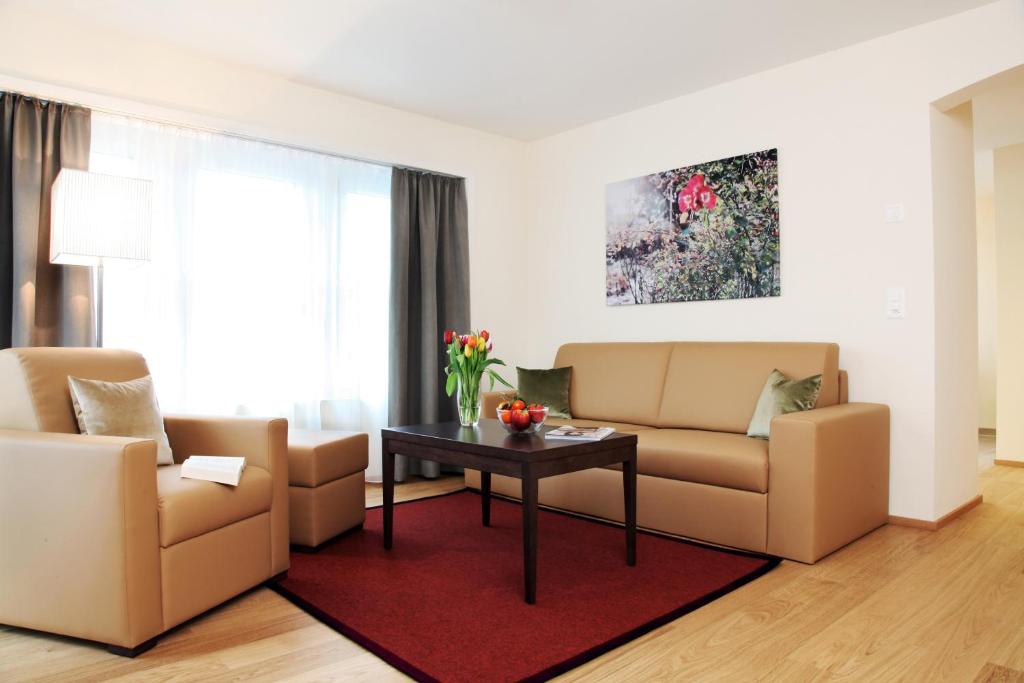 Апартаменты (Апартаменты с 1 спальней — 1 этаж) апарт-отеля City Stay – Seefeld House, Цюрих