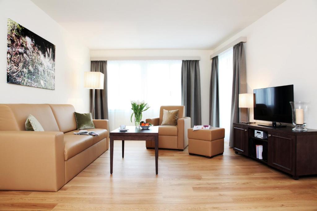 Апартаменты (Апартаменты с 2 спальнями) апарт-отеля City Stay – Seefeld House, Цюрих