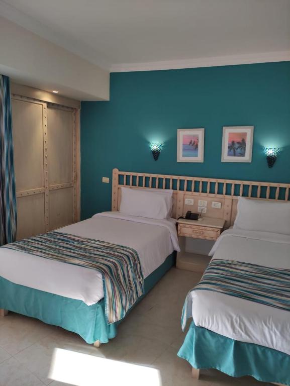 Двухместный (Двухместный номер эконом-класса с 1 кроватью или 2 отдельными кроватями) курортного отеля Kitesurfing Green Sudr, Рас-Судр