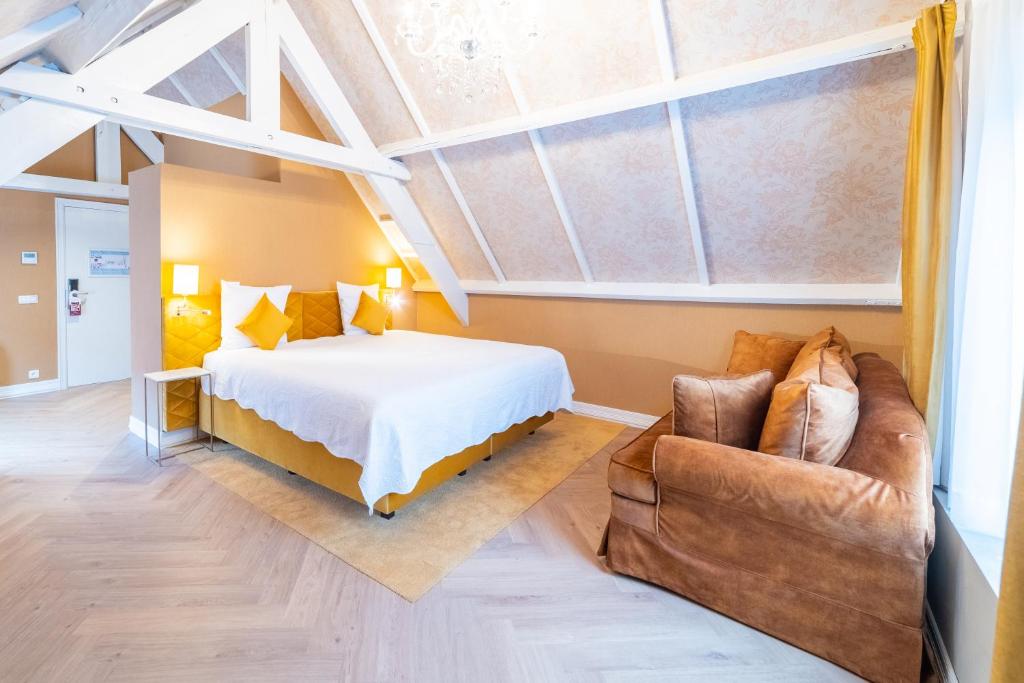 Двухместный (Очаровательный двухместный номер с 1 кроватью) отеля Floris Hotel Bruges, Брюгге