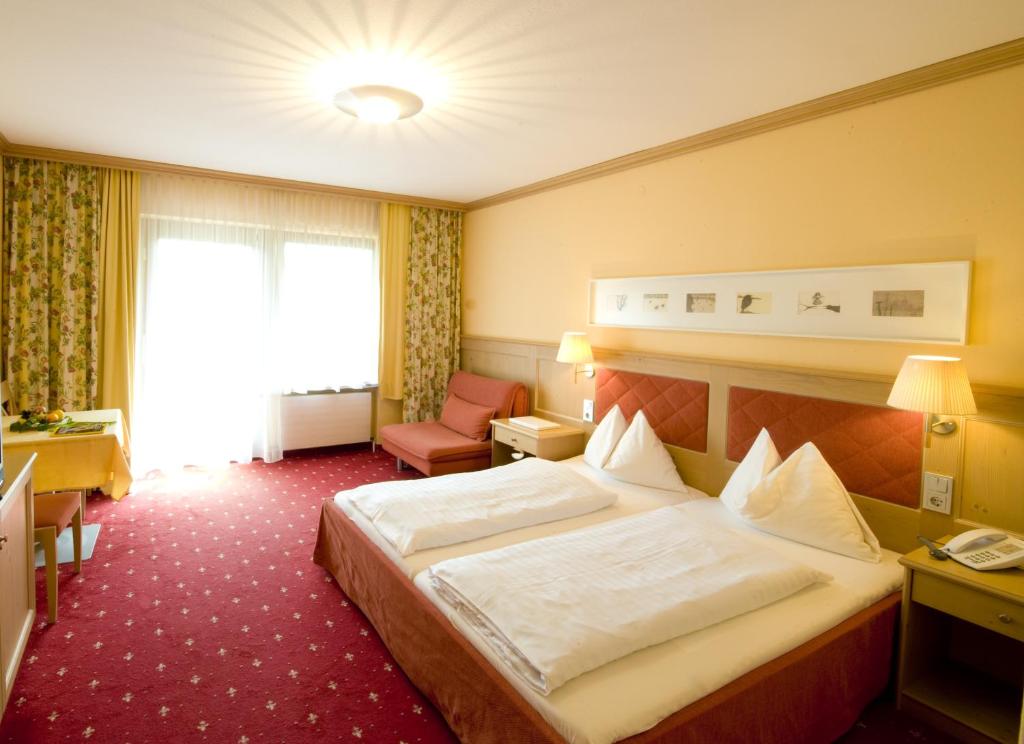 Двухместный (Двухместный номер с 1 кроватью и ванной) отеля Hotel Sonnalp, Кирхберг