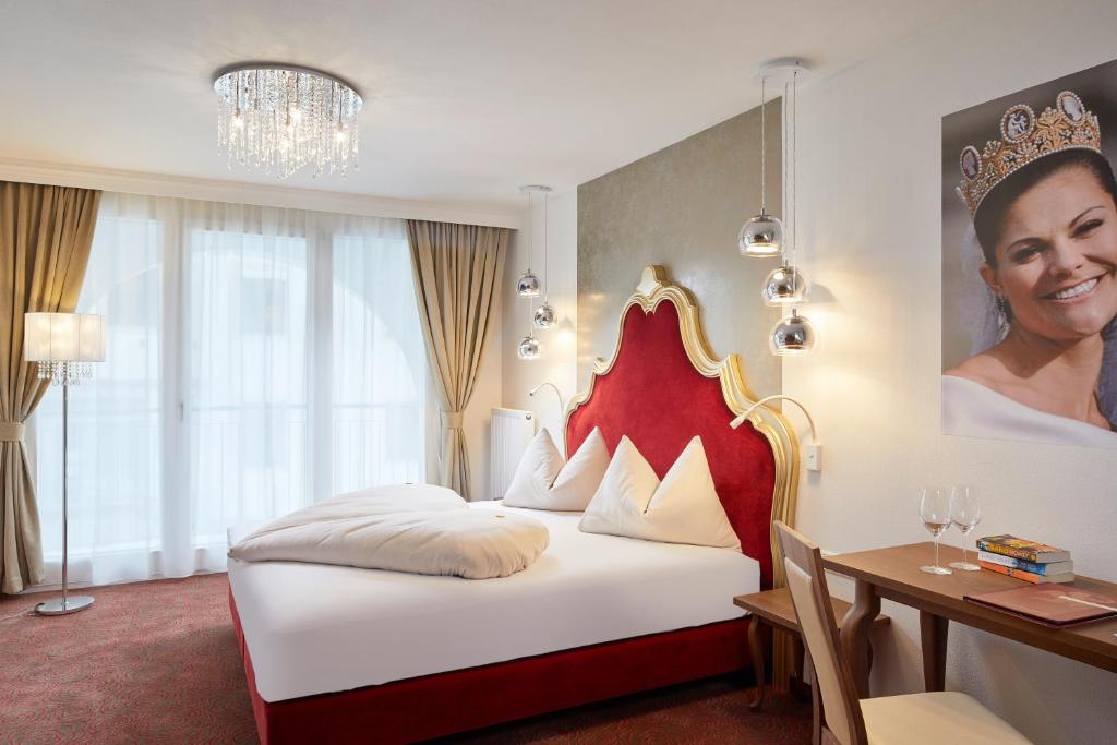 Двухместный (Двухместный номер с 1 кроватью и балконом) отеля Romantikhotel Zell am See, Целль-ам-Зе