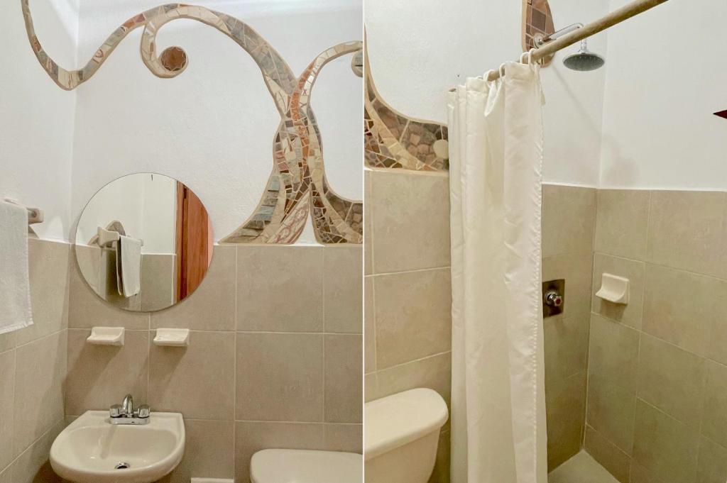 Двухместный (Двухместный номер с 1 кроватью и собственной ванной комнатой) отеля Casa Azabache, Сан-Кристобаль-де-лас-Касас