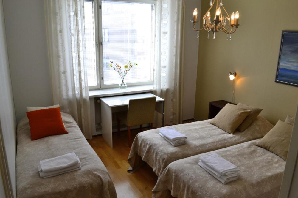 Апартаменты (Апартаменты с 2 спальнями), Helsinki Apartment