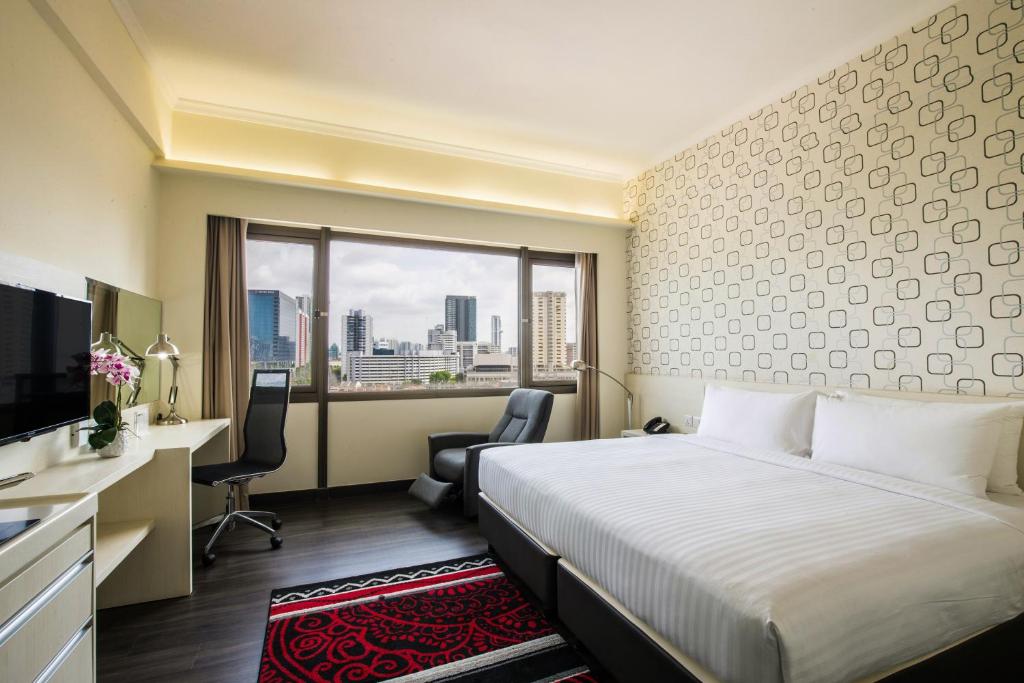 Двухместный (Двухместный номер Делюкс с 1 кроватью или 2 отдельными кроватями) отеля Village Hotel Bugis by Far East Hospitality, Сингапур (город)