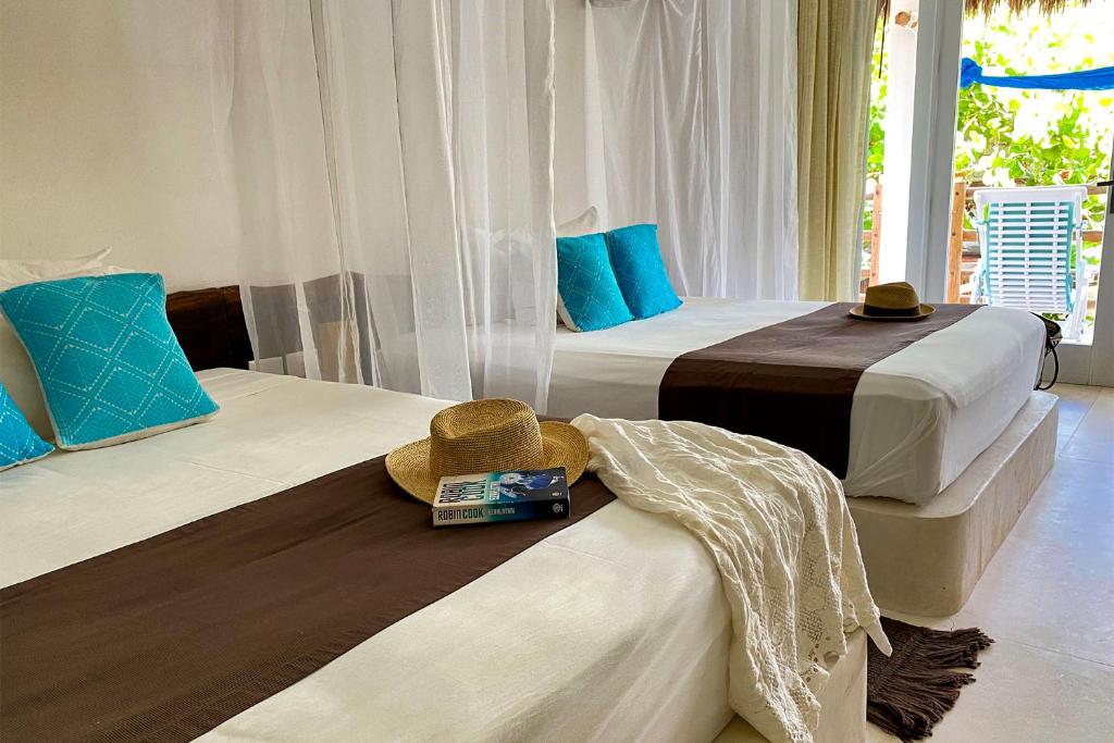 Двухместный (Номер с кроватью размера «queen-size»), Hotel Cabanas Tulum