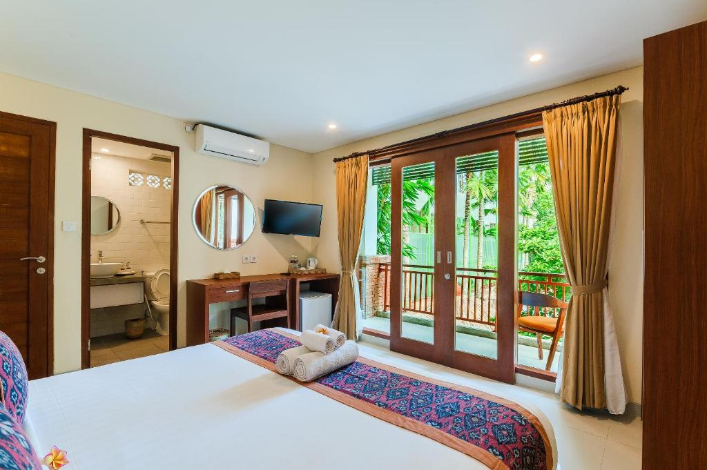 Двухместный (Стандартный двухместный номер с 1 кроватью) отеля Gana Ubud Hotel and Restaurant, Убуд