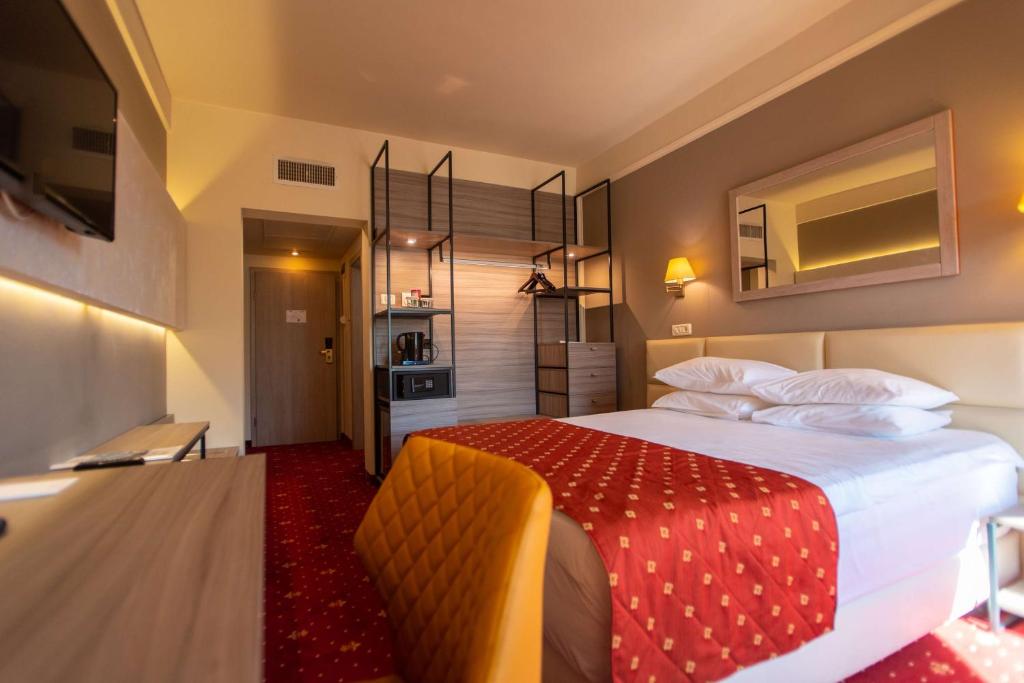Двухместный (Номер с кроватью размера «king-size») отеля Hotel Lido, Тимишоара