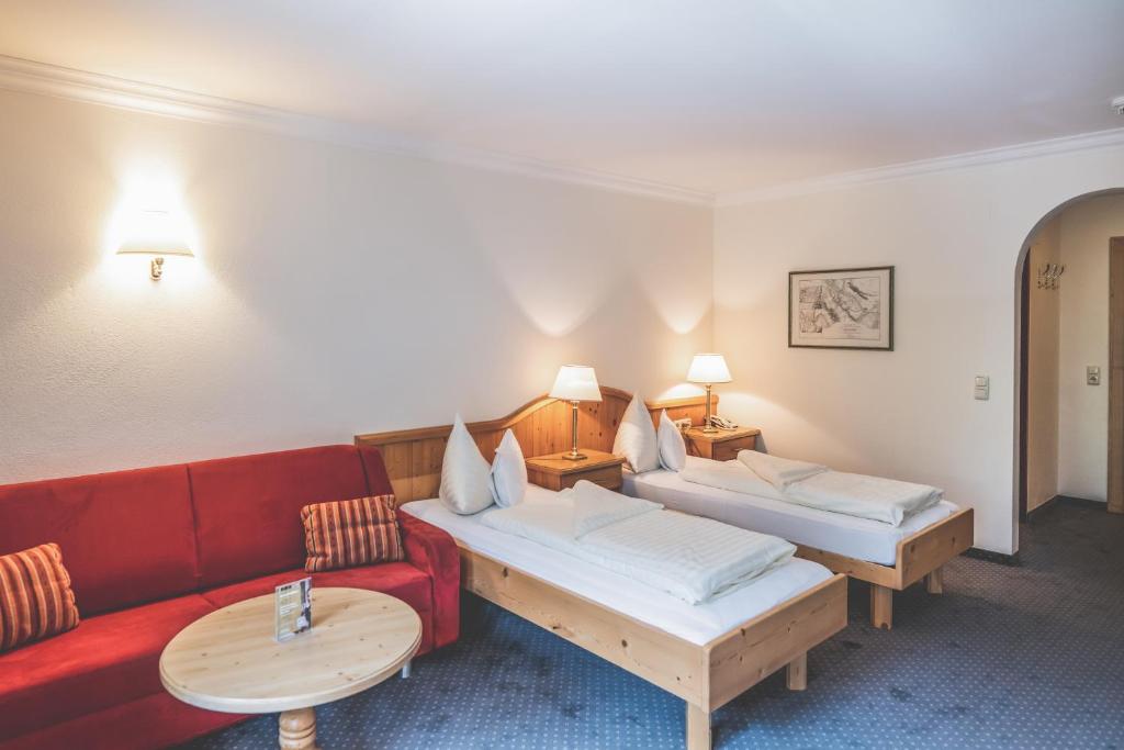 Двухместный (Большой двухместный номер с 1 кроватью или 2 отдельными кроватями) отеля Kertess, Санкт-Антон-ам-Арльберг