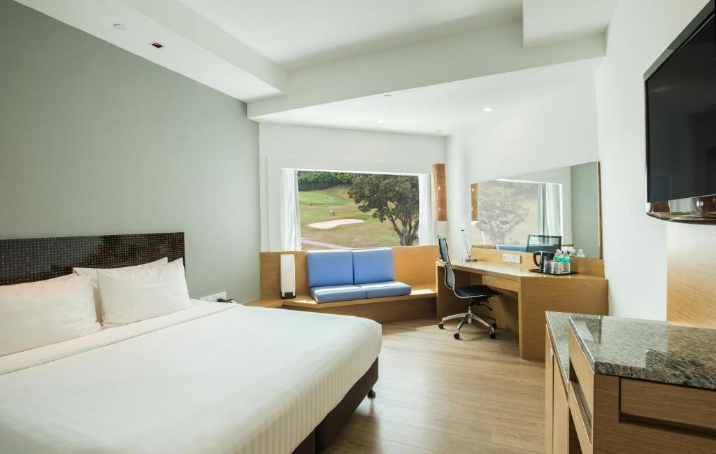 Двухместный (Двухместный номер Делюкс с 1 кроватью или 2 отдельными кроватями) отеля Village Hotel Changi by Far East Hospitality, Сингапур (город)