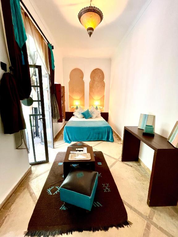 Двухместный (Улучшенный двухместный номер с 1 кроватью) отеля Riad Jardin Des Rêves, Марракеш