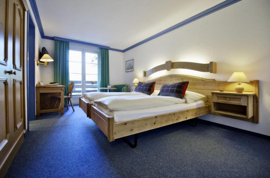 Двухместный (Двухместный номер Economy) отеля Hotel Kirchbühl Superior, Гриндельвальд