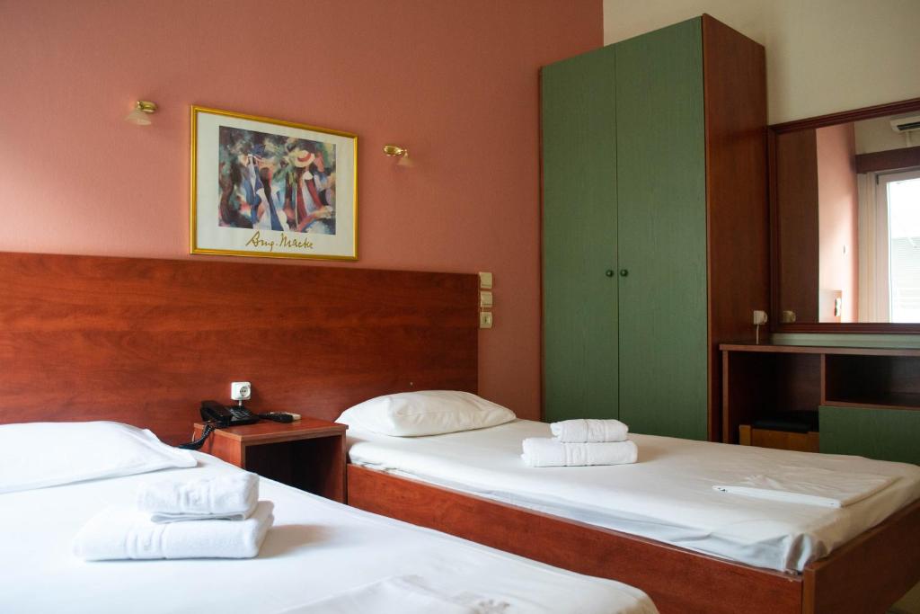 Двухместный (Двухместный номер с 1 кроватью или 2 отдельными кроватями) отеля Egnatia Hotel, Янина