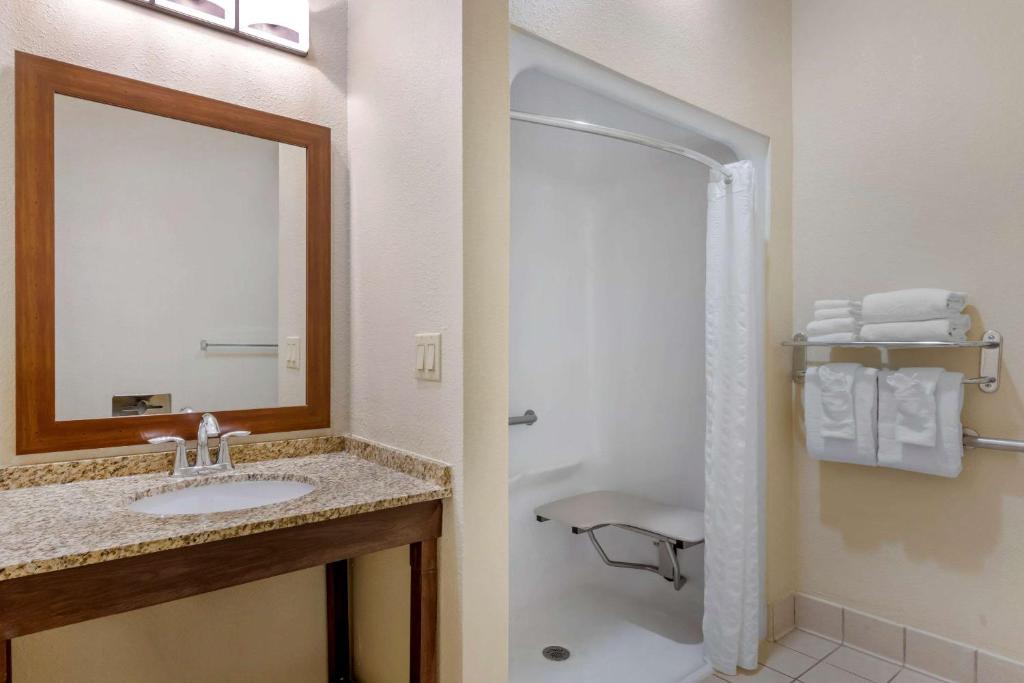 Сьюит (Люкс с кроватью размера «king-size» - Подходит для гостей с ограниченными физическими возможностями - Для некурящих) отеля Comfort Suites Near Universal Orlando Resort, Орландо