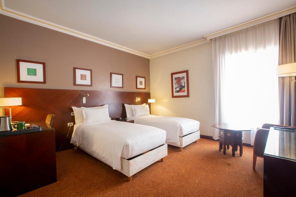 Двухместный (Двухместный номер Делюкс с 1 кроватью) отеля Hotel Atlantic Agdal, Рабат