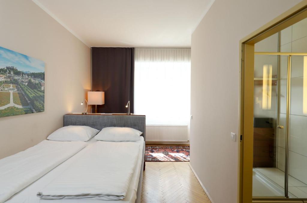 Одноместный (Двухместный номер с 1 кроватью (для 1 взрослого)) отеля Hotel Jedermann, Зальцбург