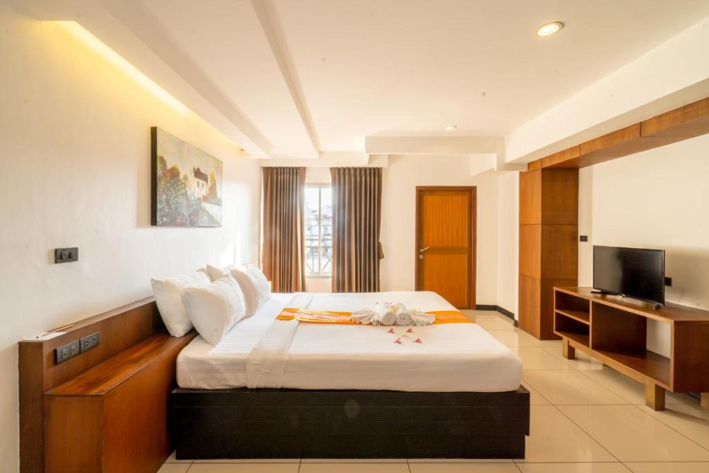 Двухместный (Стандартный двухместный номер с 1 кроватью или 2 отдельными кроватями) отеля Baywalk Residence, Паттайя