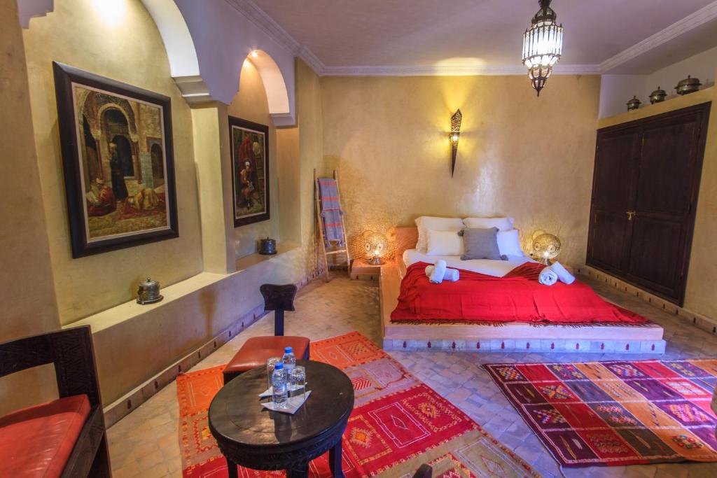 Двухместный (Двухместный номер Делюкс с 1 кроватью), Riad Nabila