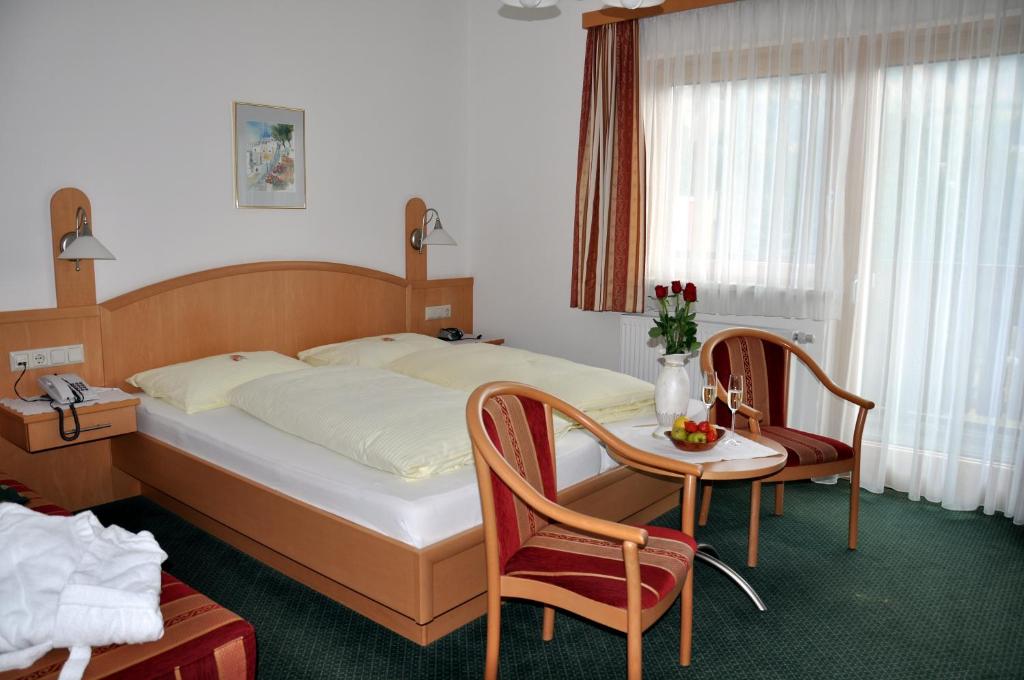 Двухместный (Двухместный номер с 2 отдельными кроватями и душем) отеля Hotel Turracherhof, Туррахер Хёэ