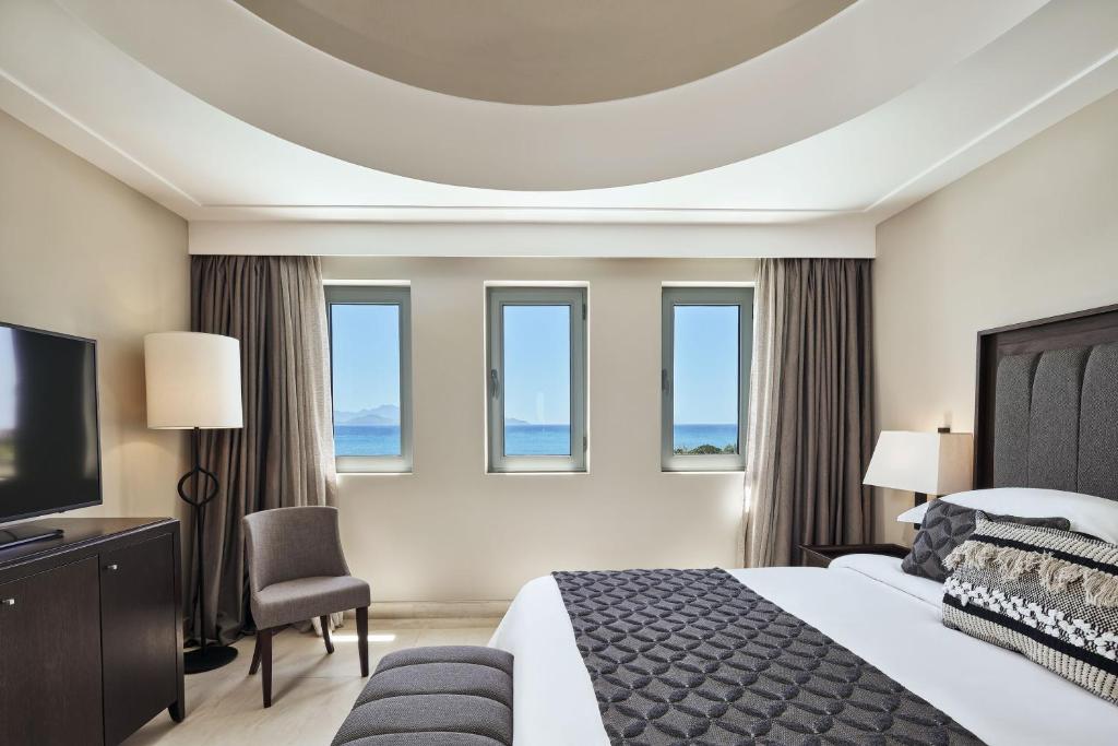 Вилла (Вилла с частным бассейном с видом на море) курортного отеля Atlantica Belvedere Resort - Adults Only, Кос