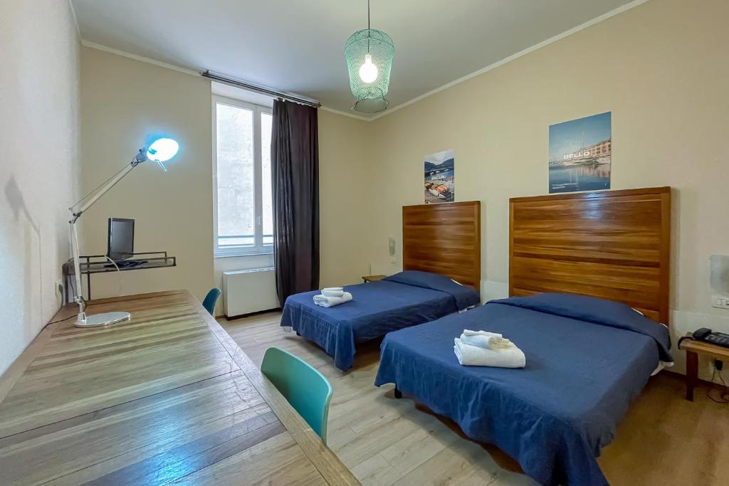 Двухместный (Двухместный номер с 2 отдельными кроватями) отеля Cit Hotel Britannia, Генуя