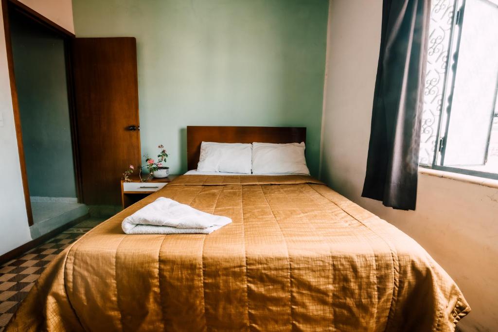 Двухместный (Двухместный номер с 1 кроватью) отеля Posada Vee Yuu, Пуэбла