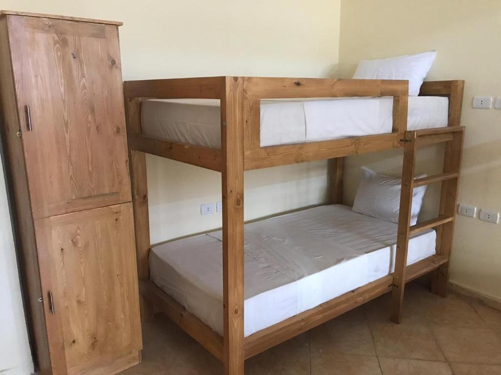 Номер (Спальное место на двухъярусной кровати в общем номере для женщин) кемпинга Alaska Camp & Hotel, Дахаб