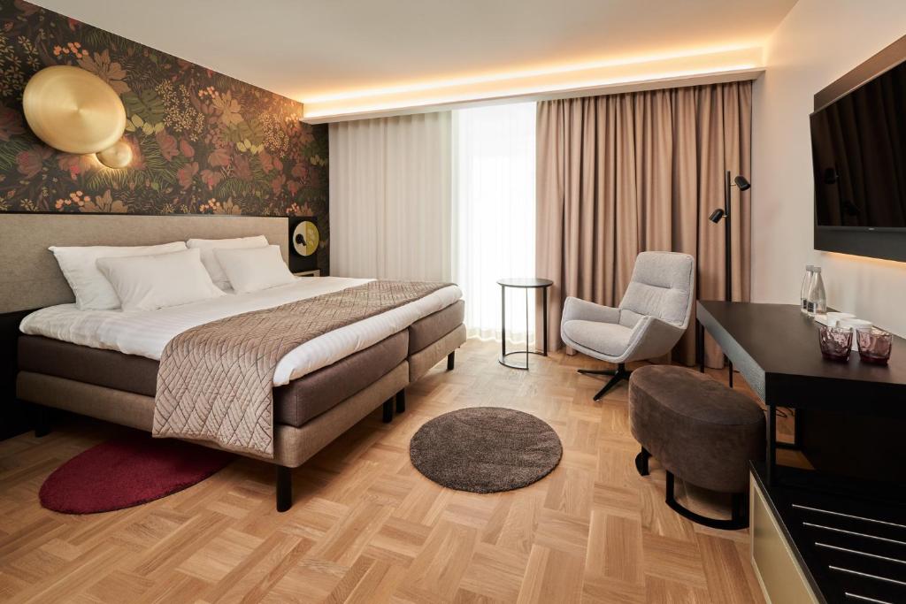 Двухместный (Двухместный номер с 1 кроватью или 2 отдельными кроватями) отеля Nordic Hotel Forum, Таллин