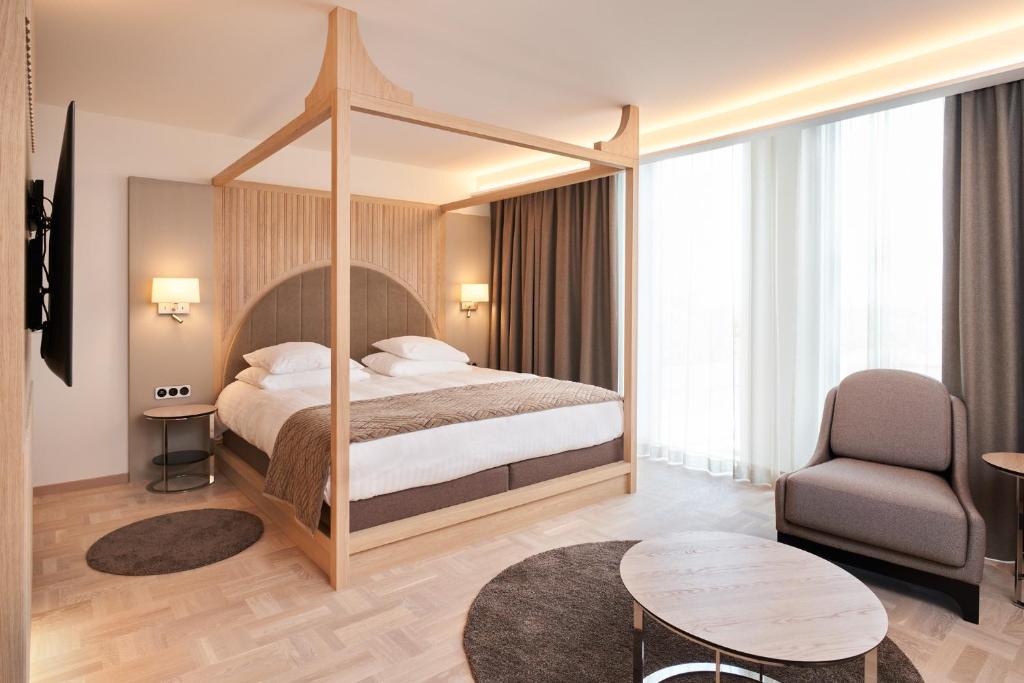 Двухместный (Двухместный номер Делюкс с 1 кроватью) отеля Nordic Hotel Forum, Таллин