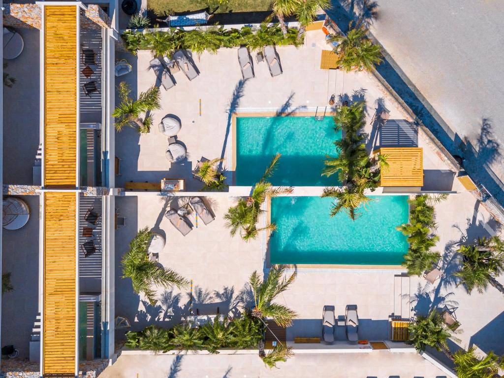 Вилла (Premium Luxury Villa Private Pool) виллы Venezia Luxury Living Villas, Faliraki, Фалираки
